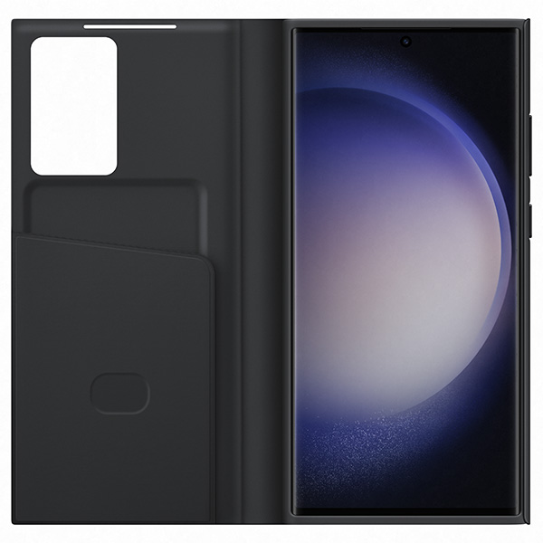 Puzdro Smart View Wallet pre Samsung Galaxy S23 Ultra, black Puzdro Smart View Wallet pre Samsung Galaxy S23 Ultra, black