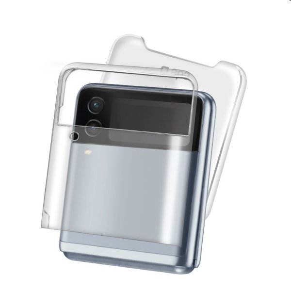 Puzdro SBS Crystal pre Samsung Galaxy Z Flip4, transparentná