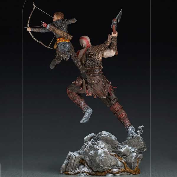 Socha Kratos and Atreus Art Scale 1/10 (God of War) Socha Kratos and Atreus Art Scale 1/10 (God of War)