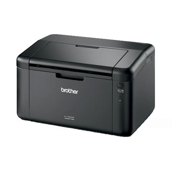 Brother HL-1222WE tlačiareň, A4 laser mono printer, 20 strán/min, 2400x600, USB 2.0, WiFi