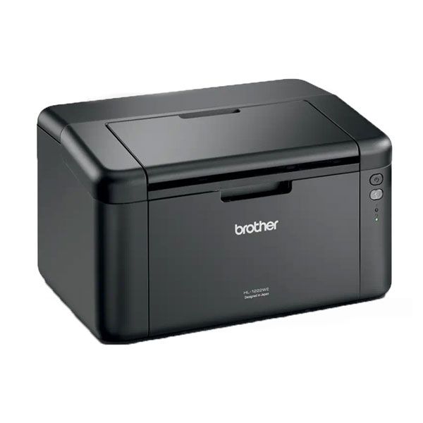 Brother HL-1222WE tlačiareň, A4 laser mono printer, 20 strán/min, 2400x600, USB 2.0, WiFi