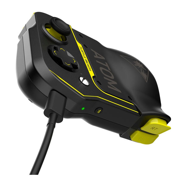 Turtle Beach Atom Controller, herný ovládač pre aroid, Bluetooth, žltá/čierna