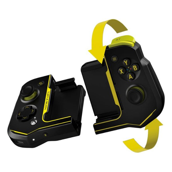 Turtle Beach Atom Controller, herný ovládač pre aroid, Bluetooth, žltá/čierna