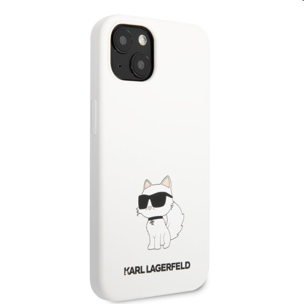 Zadný kryt Karl Lagerfeld Liquid Silicone Choupette NFT pre Apple iPhone 13, biela Zadný kryt Karl Lagerfeld Liquid Silicone Choupette NFT pre Apple iPhone 13, biela