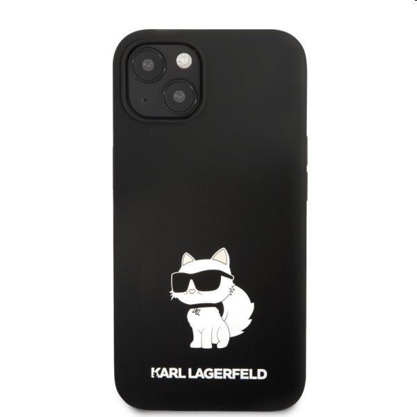 Zadný kryt Karl Lagerfeld Liquid Silicone Choupette NFT pre Apple iPhone 13, čierna Zadný kryt Karl Lagerfeld Liquid Silicone Choupette NFT pre Apple iPhone 13, čierna