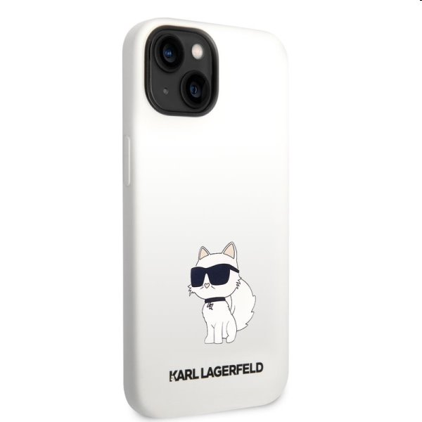 Zadný kryt Karl Lagerfeld Liquid Silicone Choupette NFT pre Apple iPhone 14 Plus, biela Zadný kryt Karl Lagerfeld Liquid Silicone Choupette NFT pre Apple iPhone 14 Plus, biela