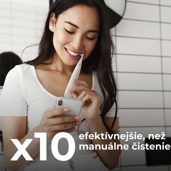 Aeno Sonická zubná kefka SMART DB1S, biela Aeno Sonická zubná kefka SMART DB1S, biela