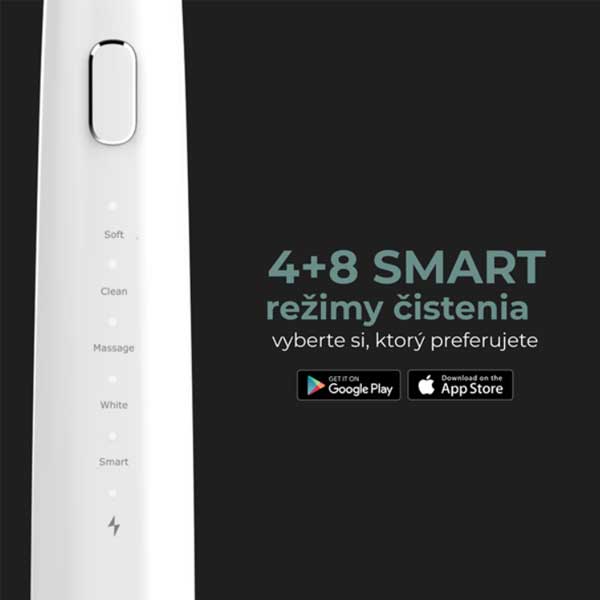 Aeno Sonická zubná kefka SMART DB1S, biela Aeno Sonická zubná kefka SMART DB1S, biela
