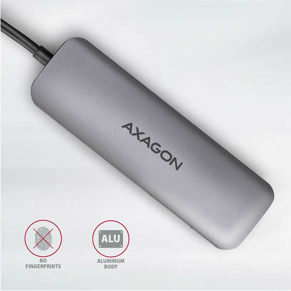 AXAGON HMC-5 2x USB-A, HDMI, SD/microSD, USB 3.2 Gen 1 hub, PD 100W, 20cm USB-C cable AXAGON HMC-5 2x USB-A, HDMI, SD/microSD, USB 3.2 Gen 1 hub, PD 100W, 20cm USB-C cable