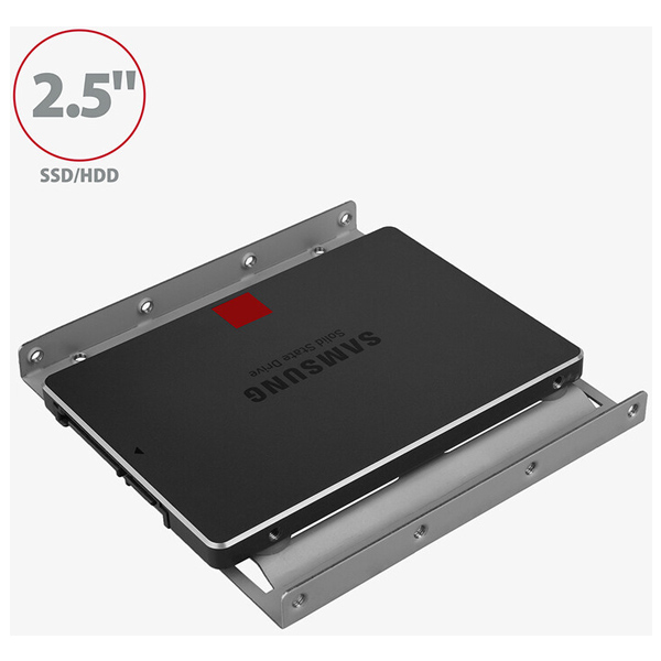 AXAGON RHD-125S redukcia pre 1x 2.5" HDD na 3.5" pozíciu AXAGON RHD-125S redukcia pre 1x 2.5" HDD na 3.5" pozíciu
