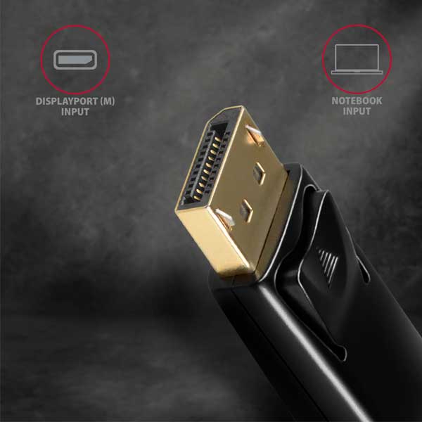 AXAGON RVD-HI14N, DisplayPort -> HDMI 1.4 redukcia / adaptér, 4K/30Hz