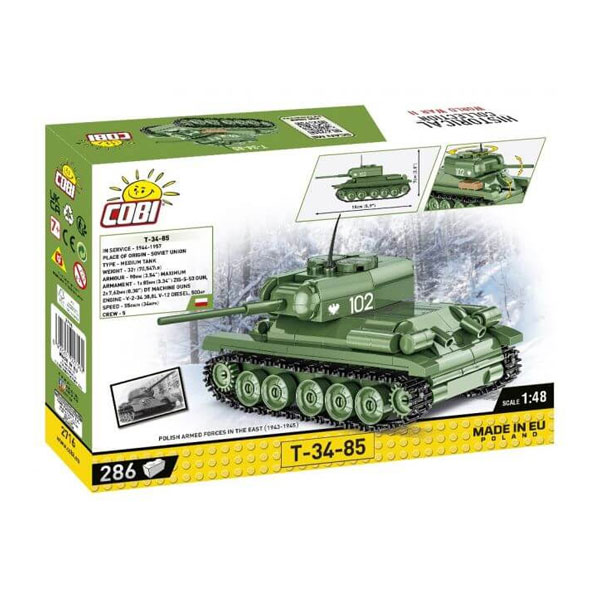 Cobi World War II tank T34/85