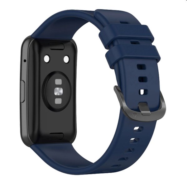 FIXED Silikónový remienok pre Huawei Watch FIT, modrá