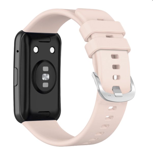 FIXED Silikónový remienok pre Huawei Watch FIT, ružová