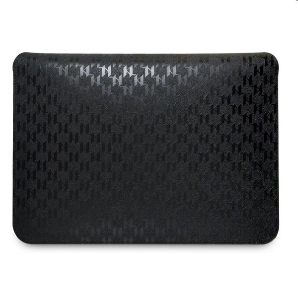 Karl Lagerfeld Saffiano Monogram Computer Sleeve 13/14", čierne Karl Lagerfeld Saffiano Monogram Computer Sleeve 13/14", čierne