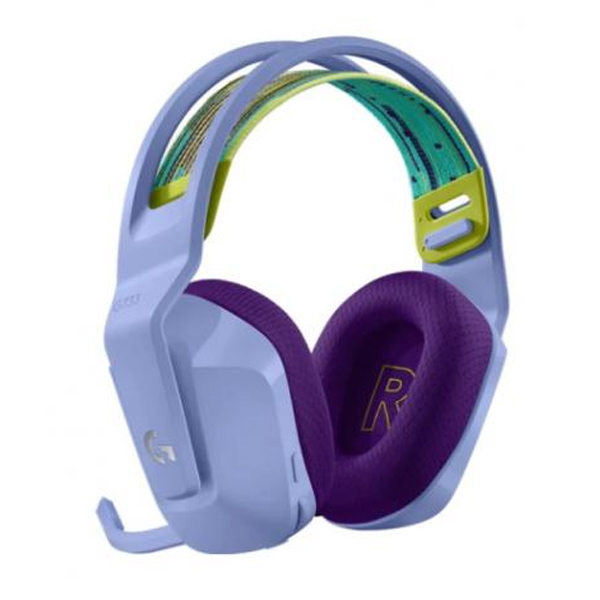Logitech G733 LIGHTSPEED Wireless RGB Gaming Headset, Lilac