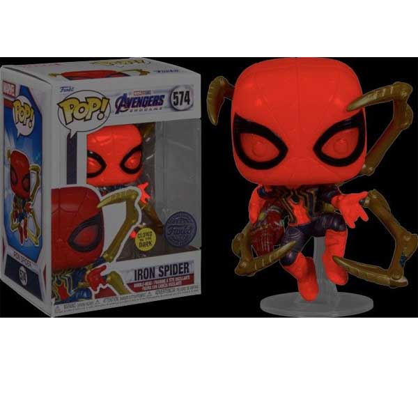POP! Avengers Endgame: Iron Spider (Marvel) Special Edition (Glows in The Dark)