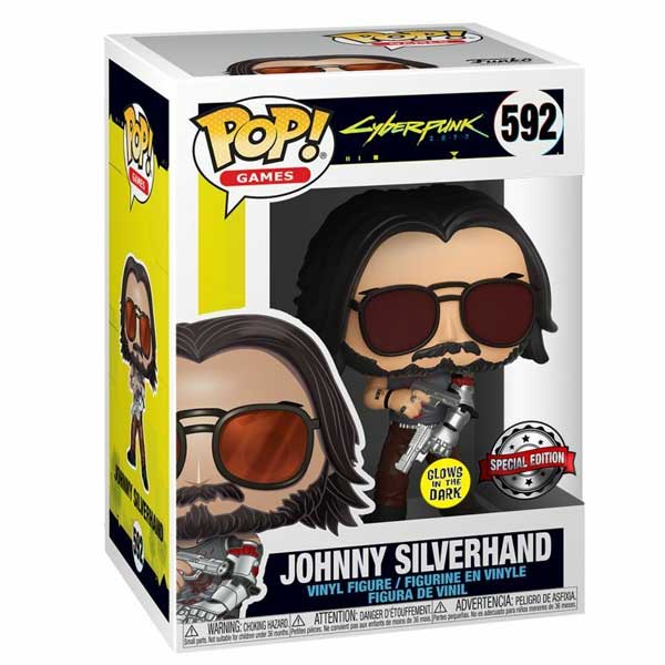 POP! Games: Johny Silverhand (Cyberpunk) Special Edition (Glows in the Dark) POP! Games: Johny Silverhand (Cyberpunk) Special Edition (Glows in the Dark)