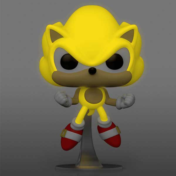 POP! Games: Super Sonic First Appearance (Sonic The Hedgehog) 2022 Summer Convention Limited Edition (Glows in The Dark)