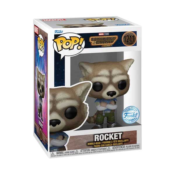 POP! Guardians of the Galaxy Vol.3: Rocket (Marvel) Special Edition POP! Guardians of the Galaxy Vol.3: Rocket (Marvel) Special Edition