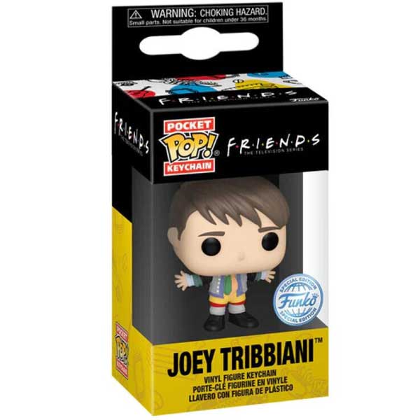 Pop! Kľúčenka Joey Tribbiani (Friends) Pop! Kľúčenka Joey Tribbiani (Friends)