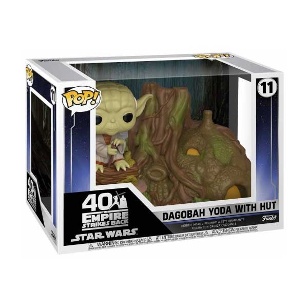 POP! Moments: Dagobah Yoda With Hut (Star Wars) Return of the Jedi 40th