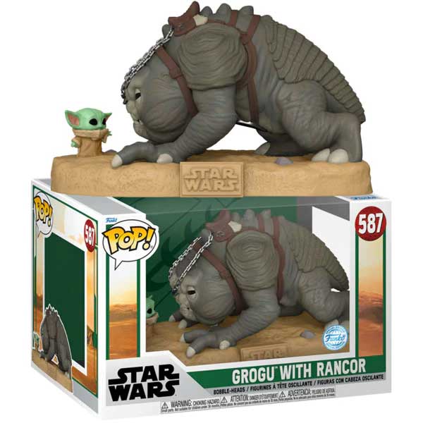 POP! Rancor with Grogu (Star Wars: The Mandalorian) Special Editon 25 cm