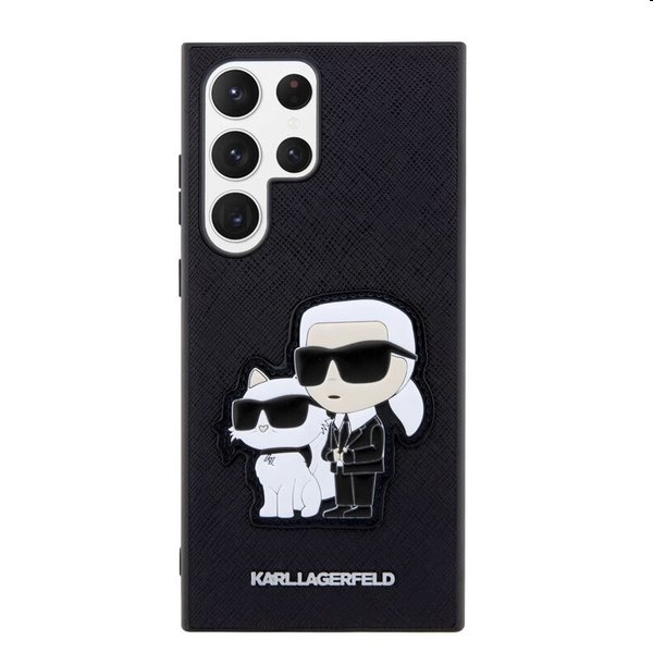 Zadný kryt Karl Lagerfeld PU Saffiano Karl and Choupette NFT pre Samsung Galaxy S23 Ultra, čierna Zadný kryt Karl Lagerfeld PU Saffiano Karl and Choupette NFT pre Samsung Galaxy S23 Ultra, čierna