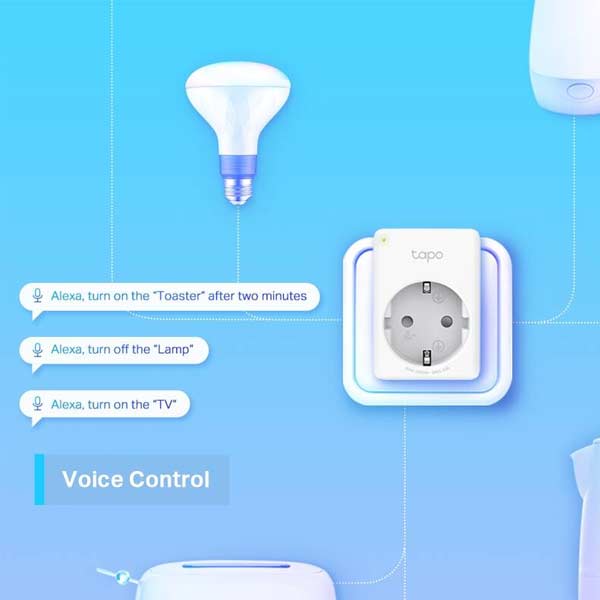 tp-link Tapo P100(1-pack), WiFi chytrá zásuvka, 10A
