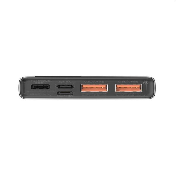 Baseus Adaman 22.5W Quick Charge Powerbank 10000mAh, 20W, čierna