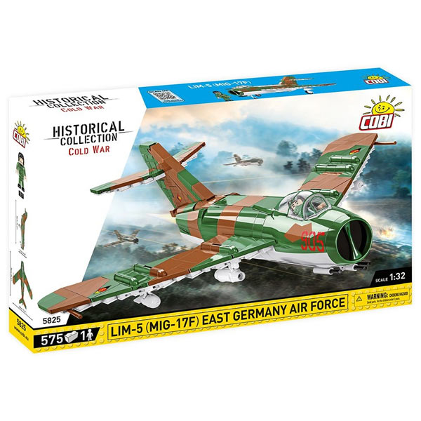 Cobi Armed Forces lietadlo MIG-17 East Germany