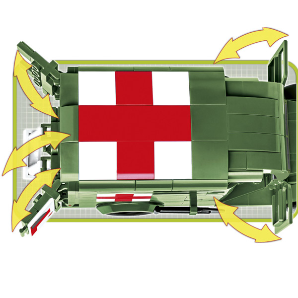 Cobi Dodge WC-54 Ambulance