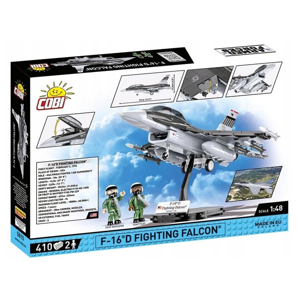 Cobi lietadlo Armed Forces F-16D Fighting Falcon