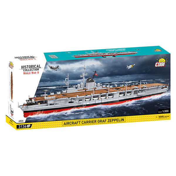 Cobi loď Aircraft Carrier Graf Zeppelin Cobi loď Aircraft Carrier Graf Zeppelin