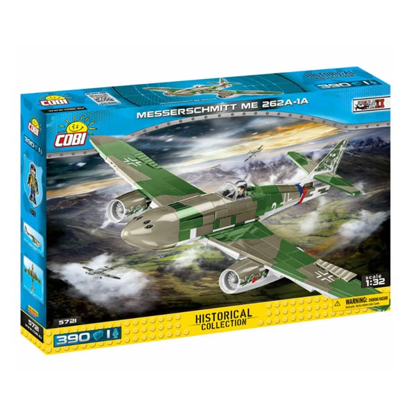 Cobi World War II lietadlo Messerschmitt ME 262A 1AE Cobi World War II lietadlo Messerschmitt ME 262A 1AE