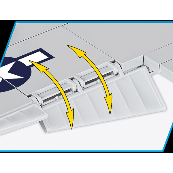 Cobi World War II lietadlo P-51D Mustang