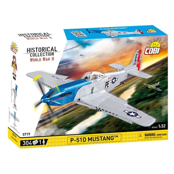 Cobi World War II lietadlo P-51D Mustang