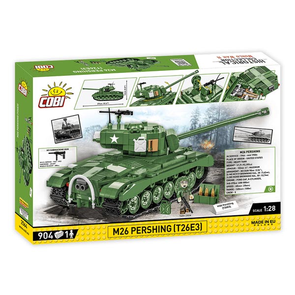 Cobi World War II tank M26 Pershing T26E3 Cobi World War II tank M26 Pershing T26E3