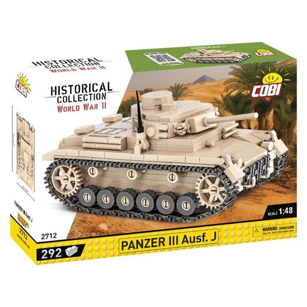 Cobi World War II tank Panzer III Ausf. J