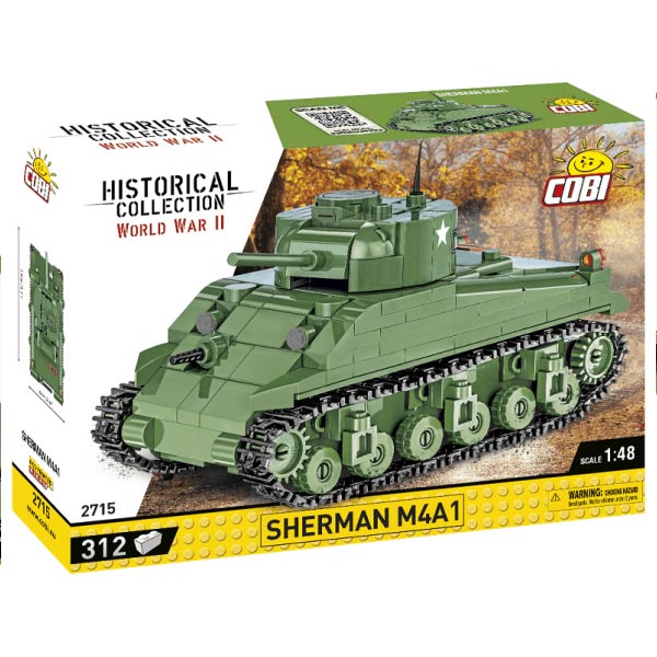 Cobi World War II tank Sherman M4A1