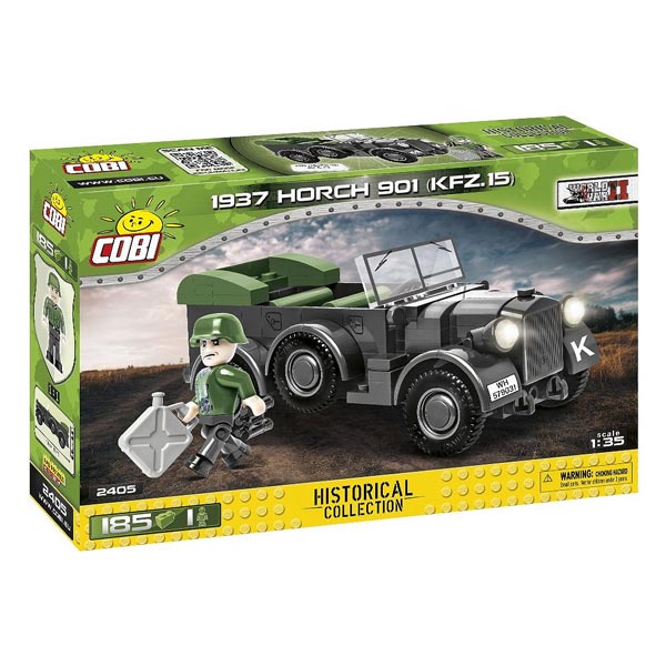 Cobi World War II terénne vozidlo 1937 HORCH 901 (KFZ.15) Cobi World War II terénne vozidlo 1937 HORCH 901 (KFZ.15)