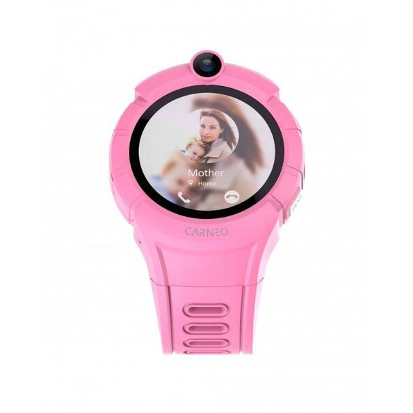 Detské smart hodinky Carneo GuardKid+ Mini, ružové