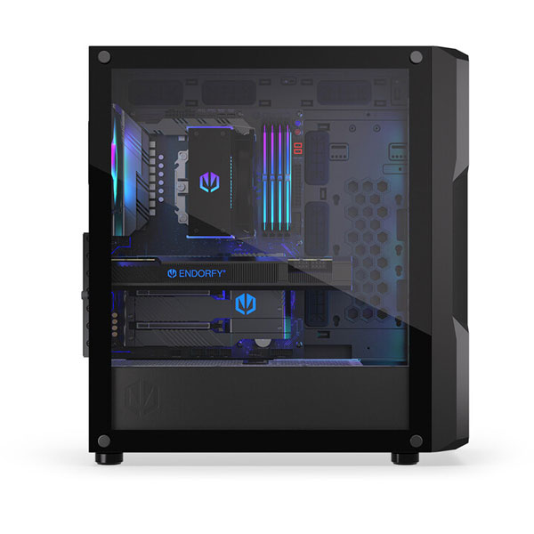 ENDORFY case Regnum 400 ARGB / ATX / 4x120mm ARGB / 2xUSB / presklená bočnice / čierna