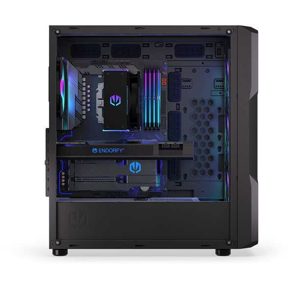 ENDORFY case Regnum 400 ARGB / ATX / 4x120mm ARGB / 2xUSB / presklená bočnice / čierna