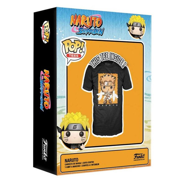 Funko Pop! Tees: Naruto Shippuden - Naruto T-Shirt (XL)