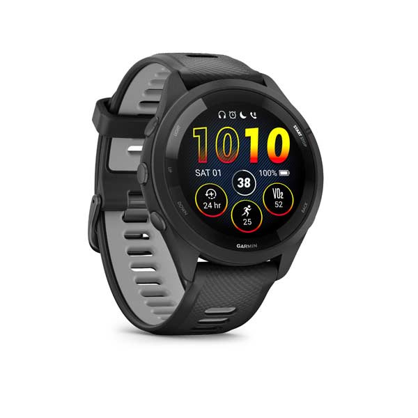 Garmin Forerunner 265, čierna/svetlosivá