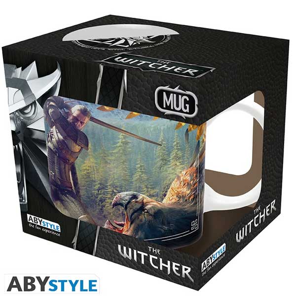 Hrnček Geralt and the Griffon (The Witcher) 320 ml