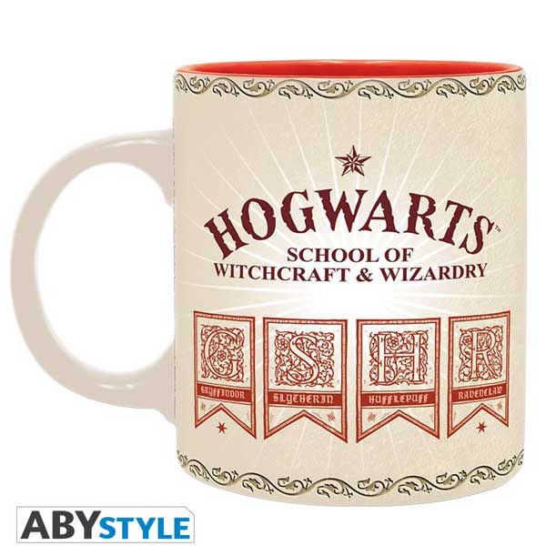 Hrnček Hogwarts 4 Houses (Harry Potter)