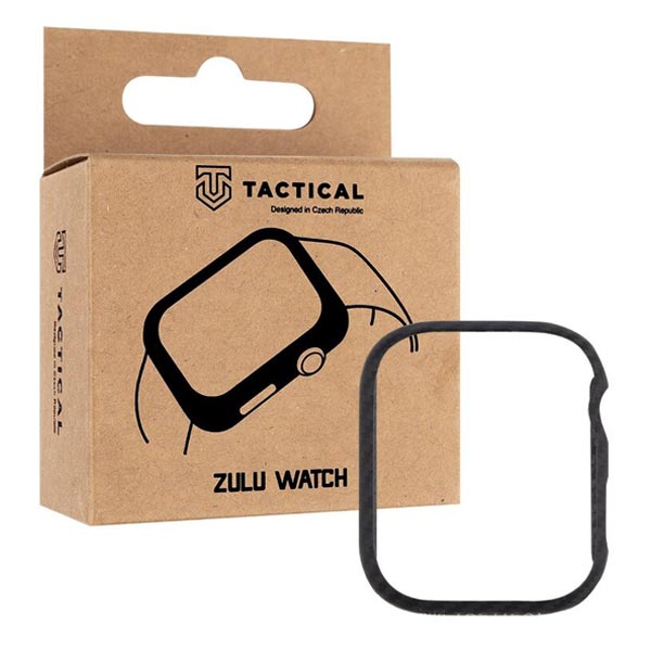 Kryt Tactical Zulu Aramid Apple Watch 8 45 mm, čierna