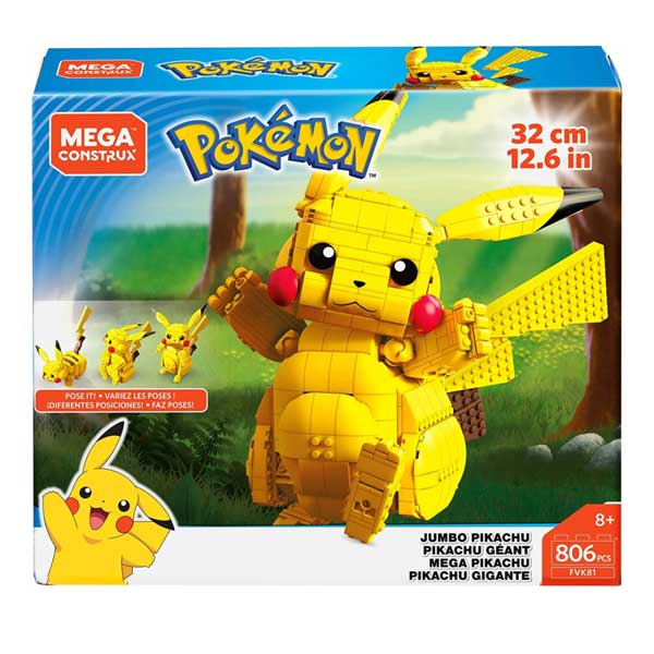 Mega Bloks Jumbo Pikachu (Pokemon) Mega Bloks Jumbo Pikachu (Pokemon)